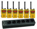 Motorola Vertex EVX-S24 Digital Radio 6-Pack | Waterproof