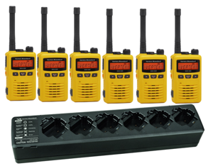 Motorola Vertex EVX-S24 Digital Radio 6-Pack | Waterproof