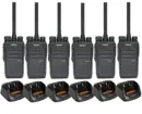 Hytera BD505LF Licence-Free Digital Radio Six Pack
