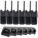 Hytera BP515 Digital Two-Way Radio Six-Pack