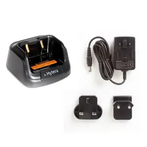 Hytera CH10L23-PS1044 Single Charging Cradle & PSU