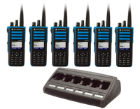 Motorola DP4801Ex ATEX Digital Radio 6-Pack | Intrinsically Safe