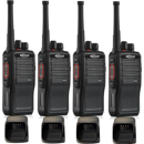 Kirisun DP485 Digital Radio Quad Pack | licenced UHF