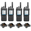 Motorola R7 FKP Premium Quad Pack | Digital Two-Way Radios