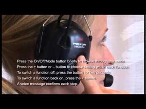 3M Peltor LiteCom PMR446 Headset | Built-In Two-Way Radio