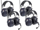 3M Peltor PMR446 Litecom Headset Quad Pack | licence-Free