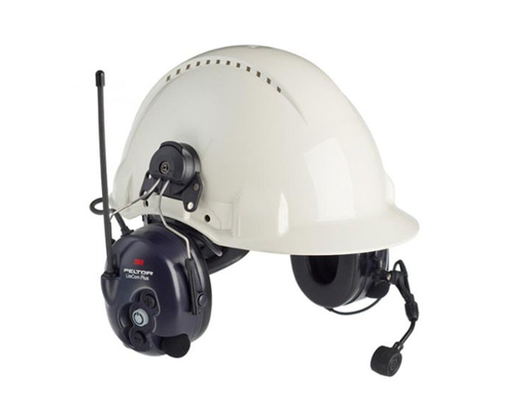 3M Peltor LiteCom PMR446 Helmet Attached Headset