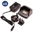 Motorola XT460 Six-Pack Bundle | Licence-Free Radios