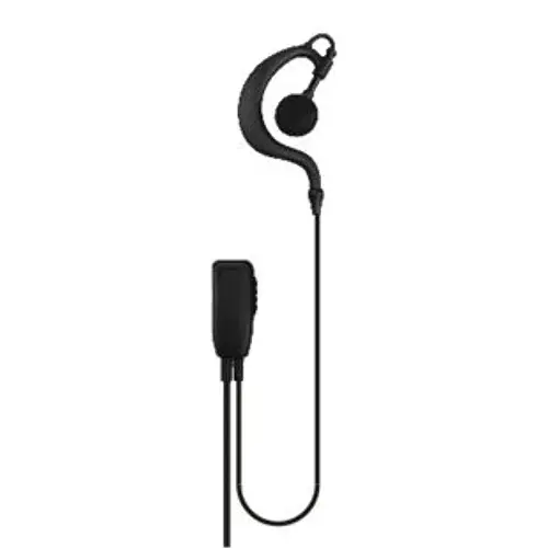 G-Shape Earpiece with Inline PTT for Kenwood TK3501 & TK3401D