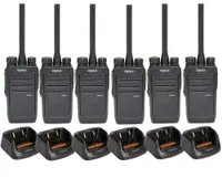 Hytera BD505LF Licence-Free Digital Radio Six Pack