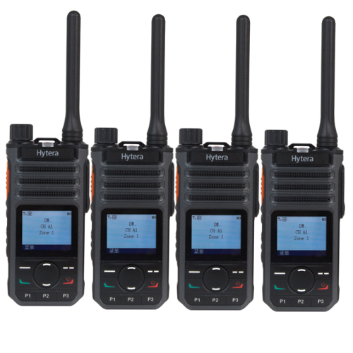 Hytera BP565 Digital Professional Two-Way Radio - Quad Pack