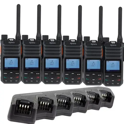 Hytera BP565 Digital Two-Way Radio Six-Pack