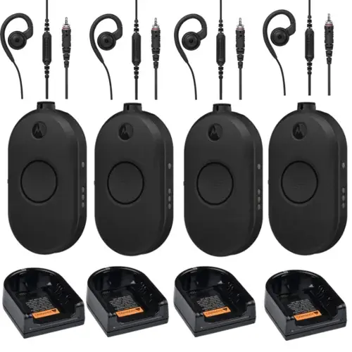 Motorola CLPe446 PMR446 Two-Way Radio - Quad Pack