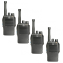 Entel DX422 VHF Digital Radio Quad Pack | Compact & IP68
