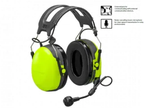 3M PELTOR CH-3 FLX2 Headset with PTT Headband | MT74H52A-111