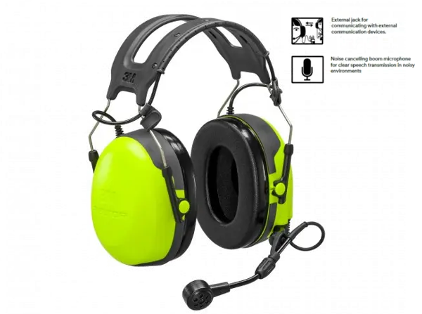 3M PELTOR CH-3 FLX2 Headset with Built-In PTT Headband