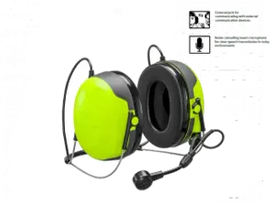 3M PELTOR CH-3 FLX2 Neckband Headset | Built-In PTT