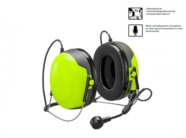 3M PELTOR CH-3 FLX2 Neckband Headset with Built-In PTT