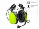 3M PELTOR CH-3 FLX2 Helmet Headset with PTT | MT74H52P3E-111