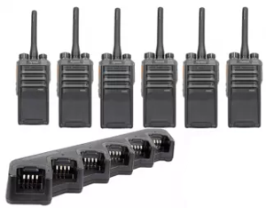 Hytera PD405 Digital Two-Way Radio Six Pack | Buy Online