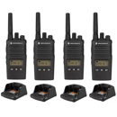 Motorola XT460 Quad Pack | licence-Free Business Radios
