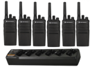 Motorola XT420 Licence-Free Radio Six-Pack Bundle