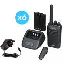 Kenwood TK-3501T Six Pack | licence-Free Analogue Radios