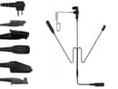 Motorola Compatible 3-Wire Surveillance Earpiece