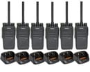 Hytera BD505LF Licence-Free Digital Radio Six Pack