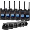 Hytera BP565 Digital Two-Way Radio Six-Pack | UHF/VHF