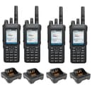 Motorola R7 FKP Premium Quad Pack | Digital Two-Way Radios