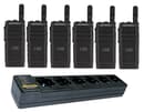 Motorola SL1600 Six-Pack | Ultra-Slim Digital Radios