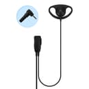 4-Pack D-Shape Earpieces for Motorola T82, T62 & XT180