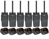 Hytera BD505LF Licence-Free Digital Radio Six Pack