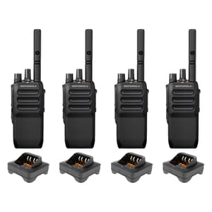 Motorola R5 NKP Digital Radio Quad Pack | Buy Online