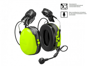 3M PELTOR CH-3 FLX2 Helmet Headset with PTT | MT74H52P3E-111