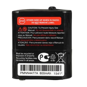 Motorola PMNN4477AR Battery for T62, T82 & T92 Radios