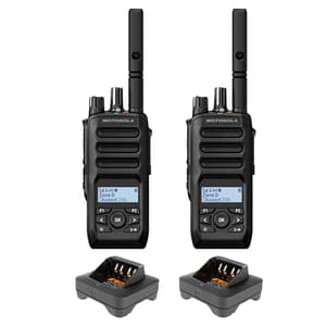 Motorola R5 Limited Keypad Digital Radio Twin Pack | Buy Online