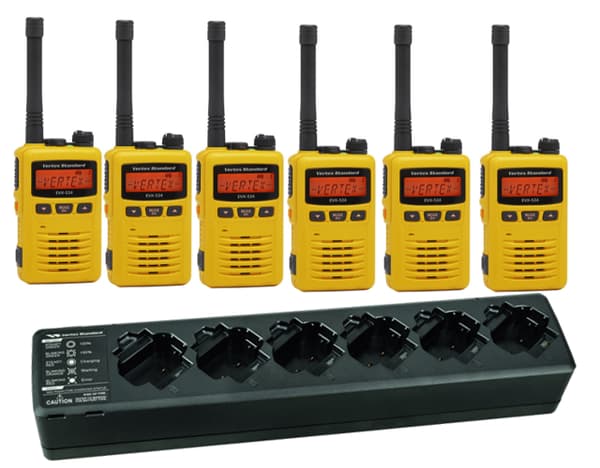 Motorola Vertex EVX-S24 Digital Two-Way Radio 6-Pack