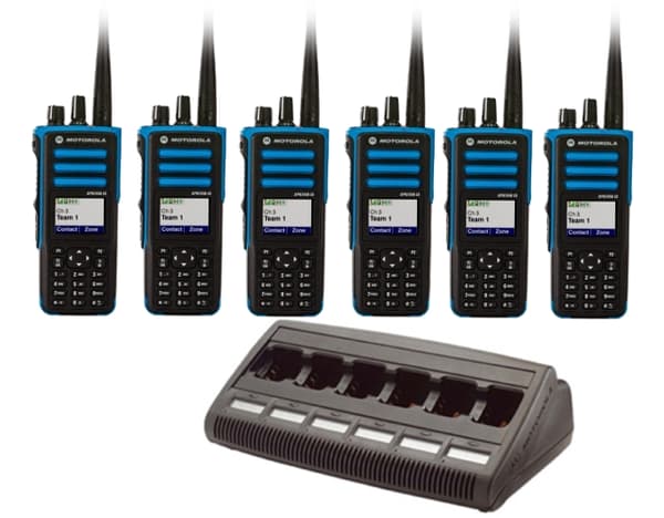 Motorola DP4801Ex ATEX Digital Two-Way Radio 6-Pack