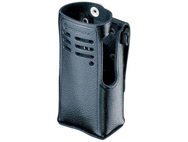 Motorola HLN9665A Hard Leather Carry Case for GP330 & GP340