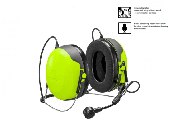 3M PELTOR CH-3 FLX2 Neckband Headset with Built-In PTT