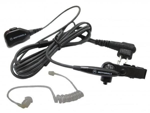 Motorola PMLN6530A 2-Wire Earpiece with Clear Acoustic Tube
