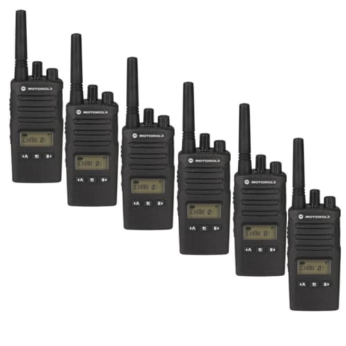 Motorola XT460 Licence-Free Walkie Talkie Six-Pack Bundle