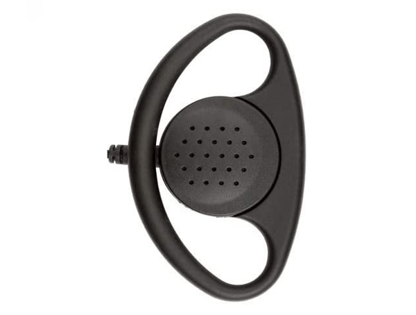 4-Pack D-Shaped Earpieces with Inline PTT for Motorola TLKR & XT Series
