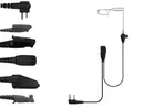 Single Wire Acoustic Tube Earpiece | Multi-Brand Compatible