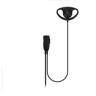 Vertex Standard D-Shaped Earpiece with Inline PTT