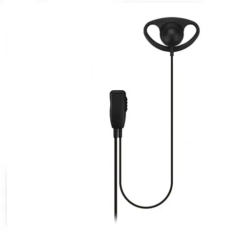 Vertex Standard D-Shaped Earpiece with Inline PTT