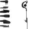 G-Shape Earpiece for Motorola DP3000 & DP4000 Radios