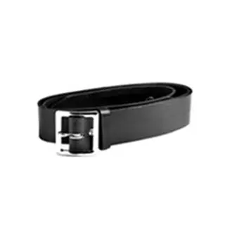 Motorola 1.75" Black Leather Belt | Radio Accessory
